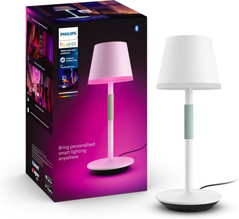 Philips Hue White & Color Ambiance Go Portable Table Lamp